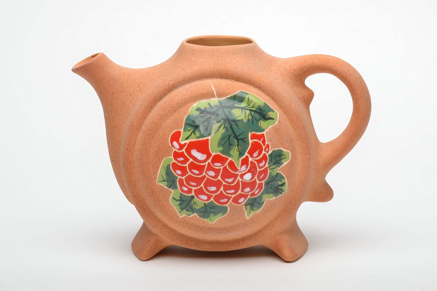 Ceramic teapot without lid photo 2