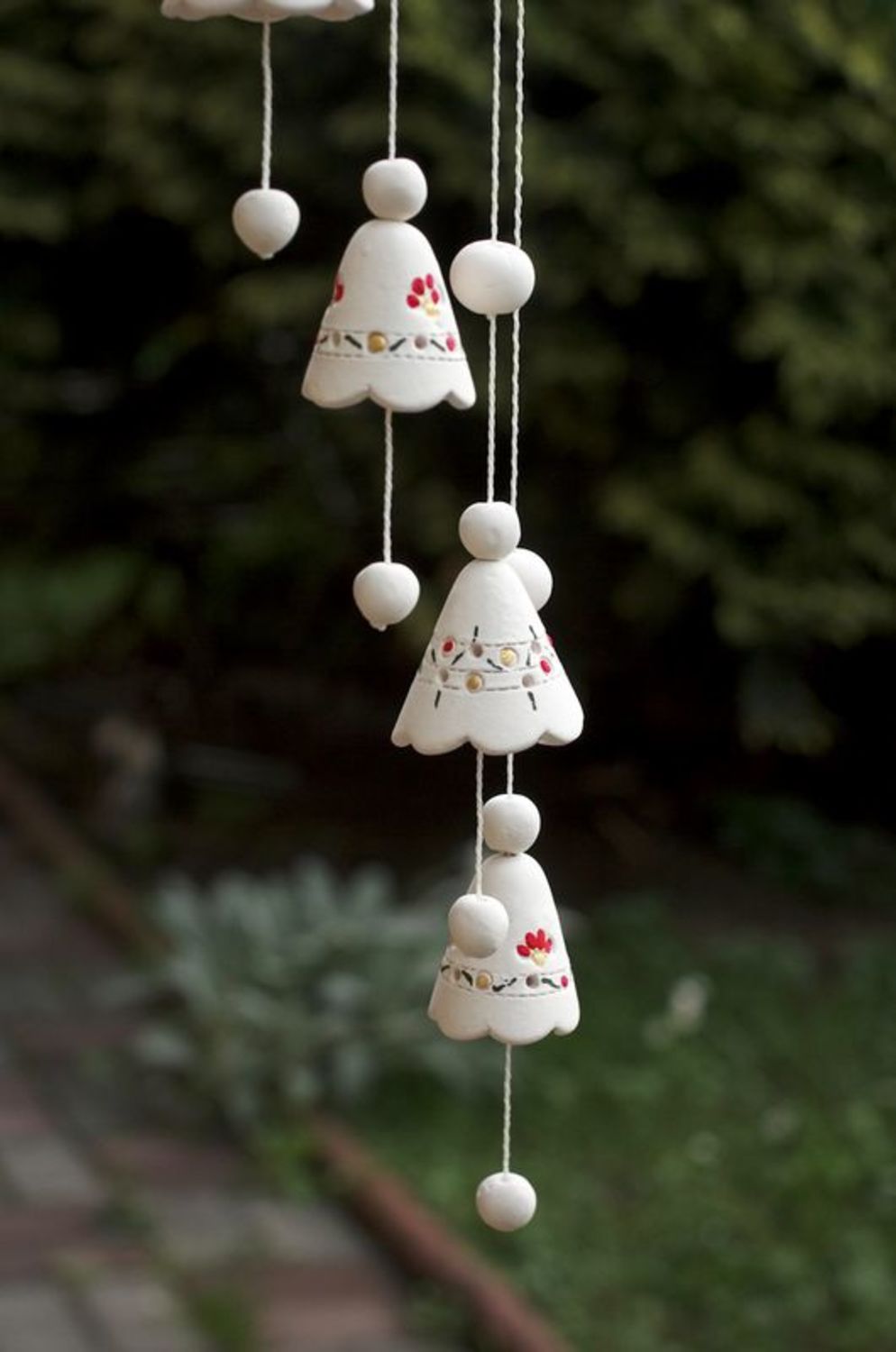 large pendant with 12 hanging bells photo 4