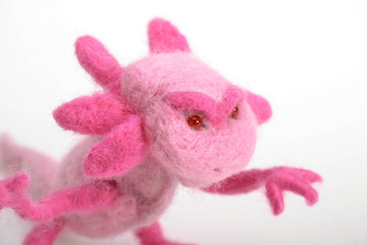 Soft woolen toy Dragon photo 4