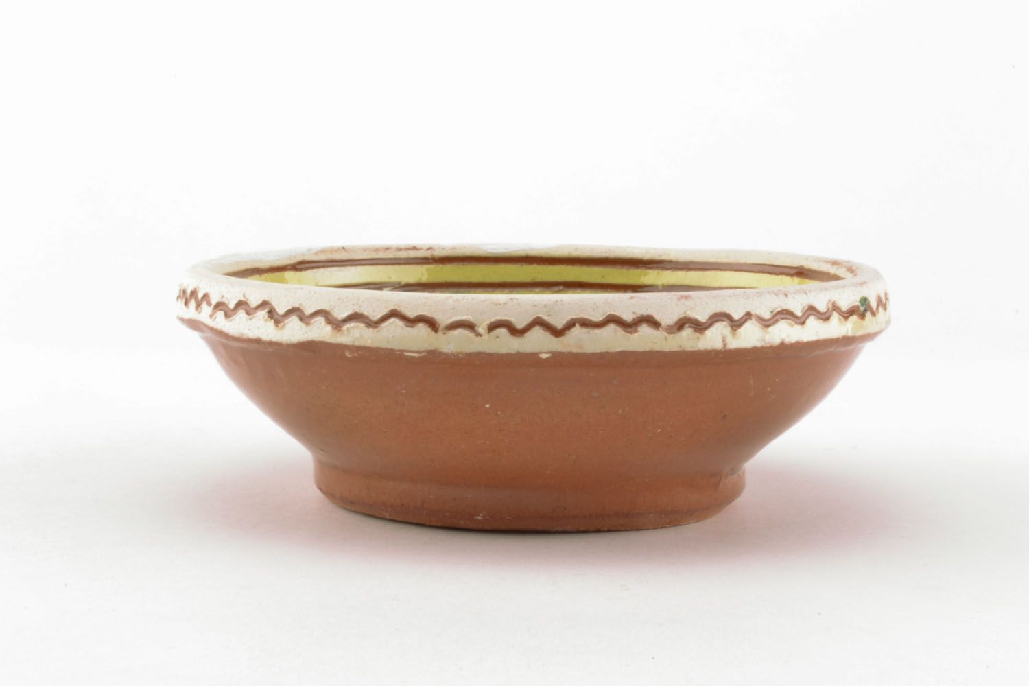 Painted ceramic bowl photo 2