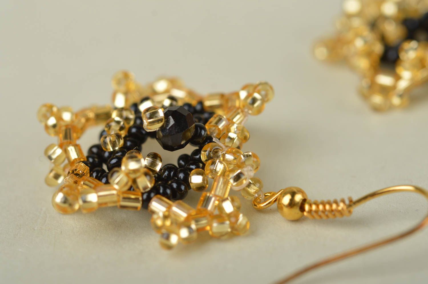Blumen Ohrringe Juwelier Modeschmuck Handmade Ohrringe Geschenk für Frauen  foto 3
