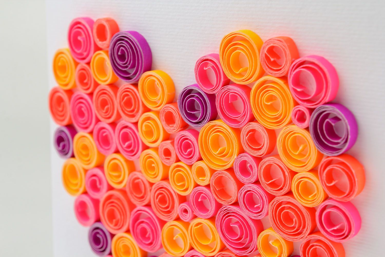 Quilling paper greeting card photo 2