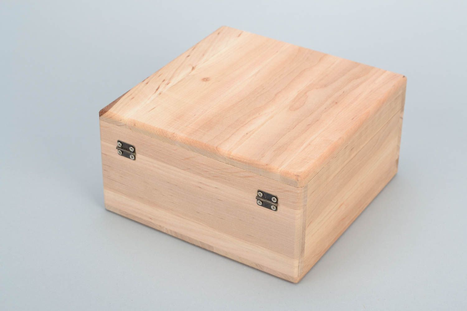 Semilavorato da scatola fatto a mano portagioielli di legno da creatività foto 5