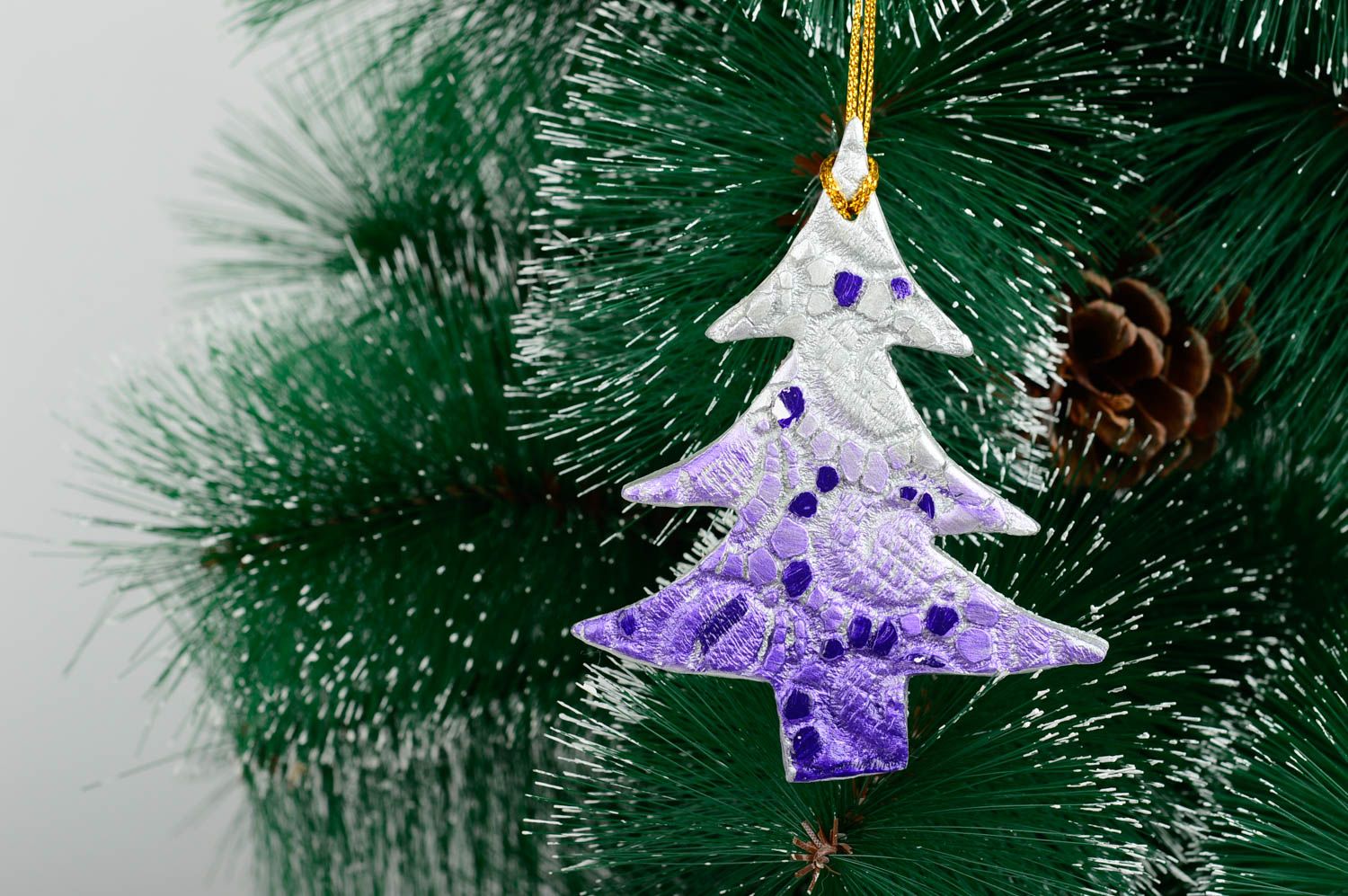 Trendy Christmas tree toys ceramic Christmas decor holiday ideas decor use only photo 1