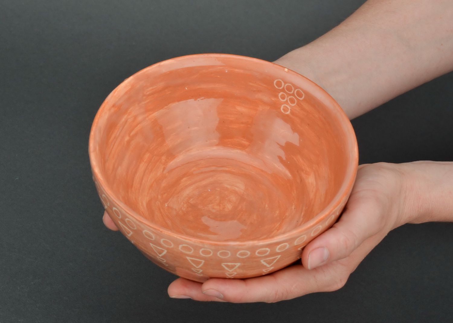 Clay bowl photo 4