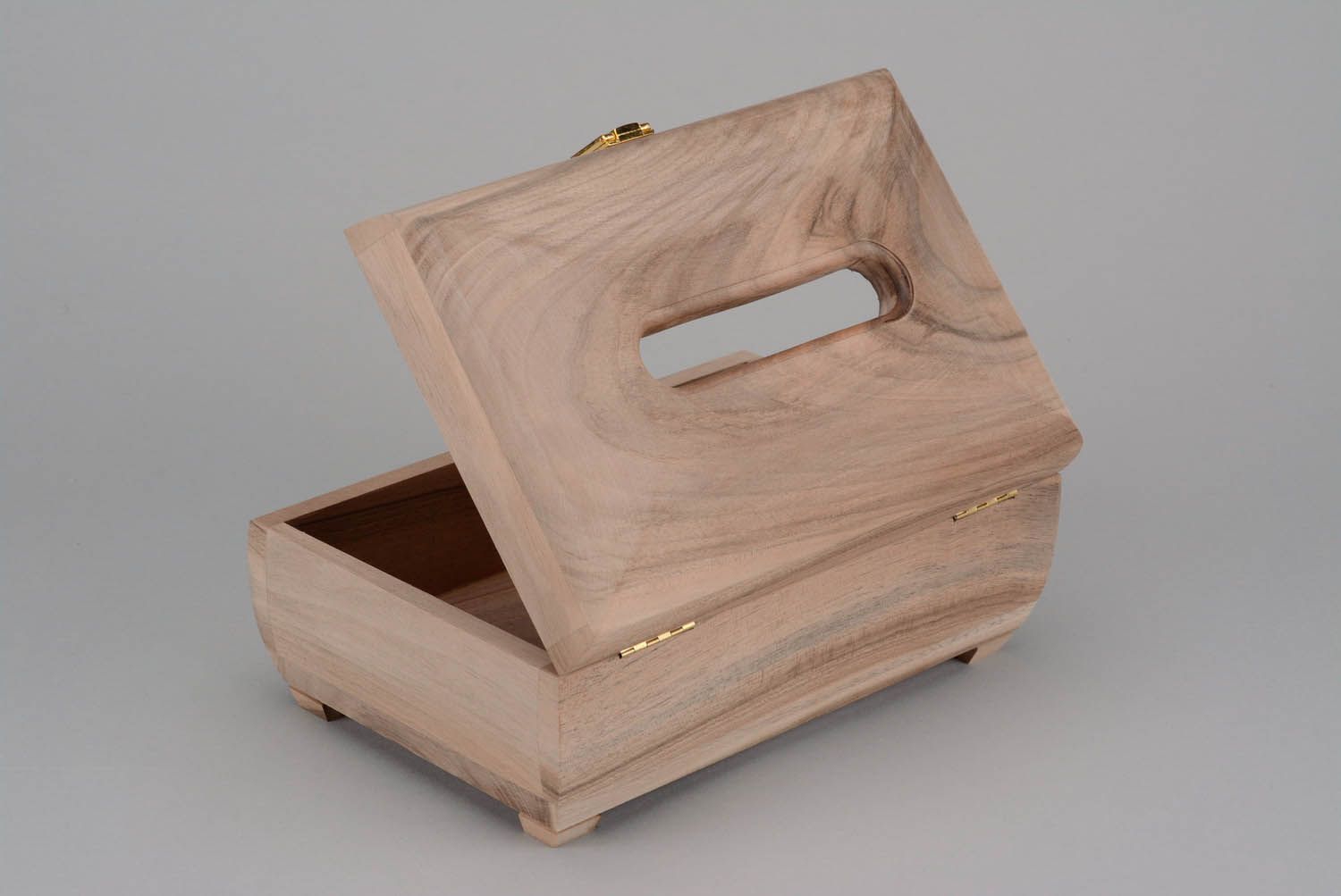 Blank box made of wood photo 5