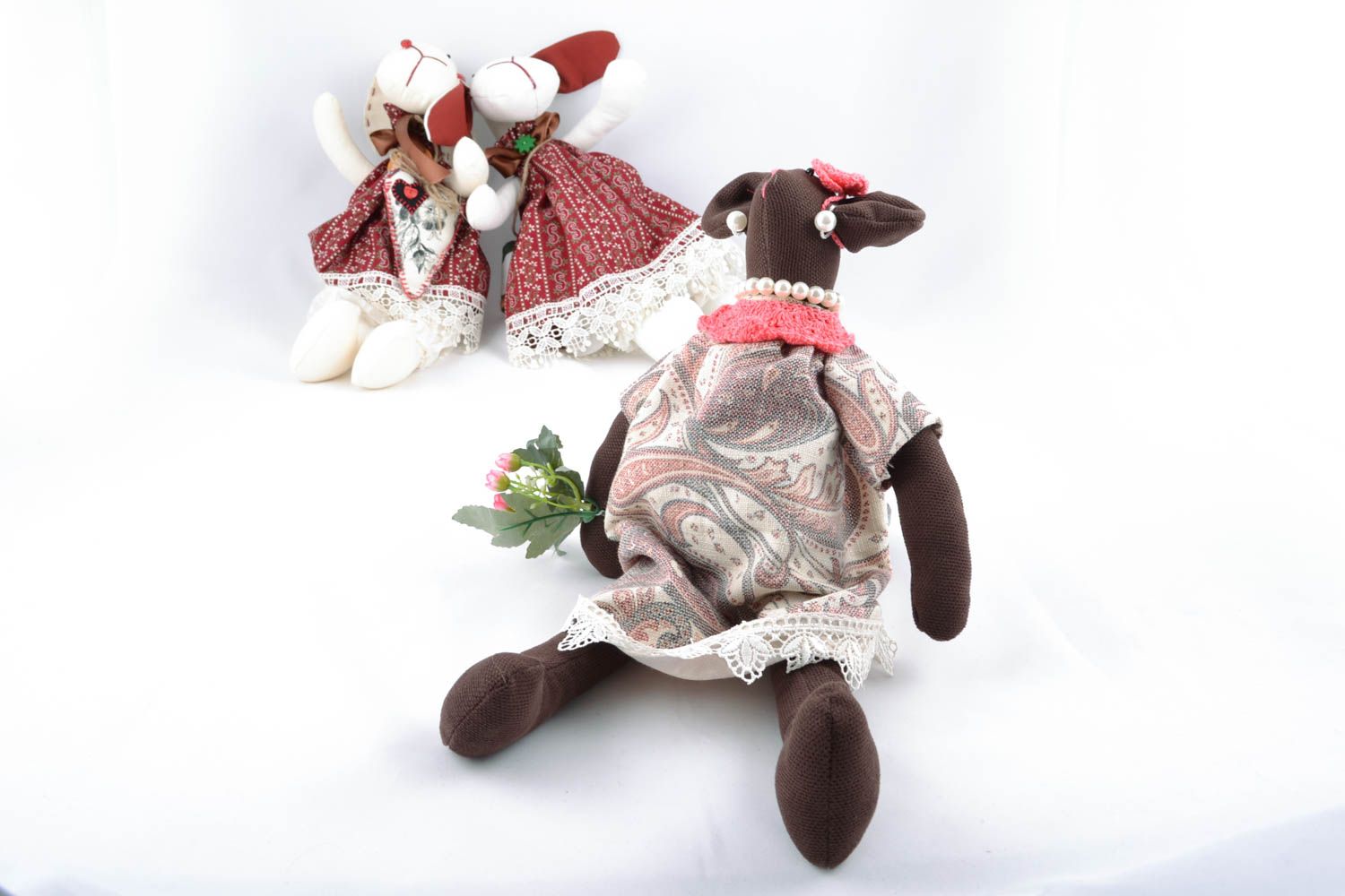Handmade soft toy Mouse photo 5