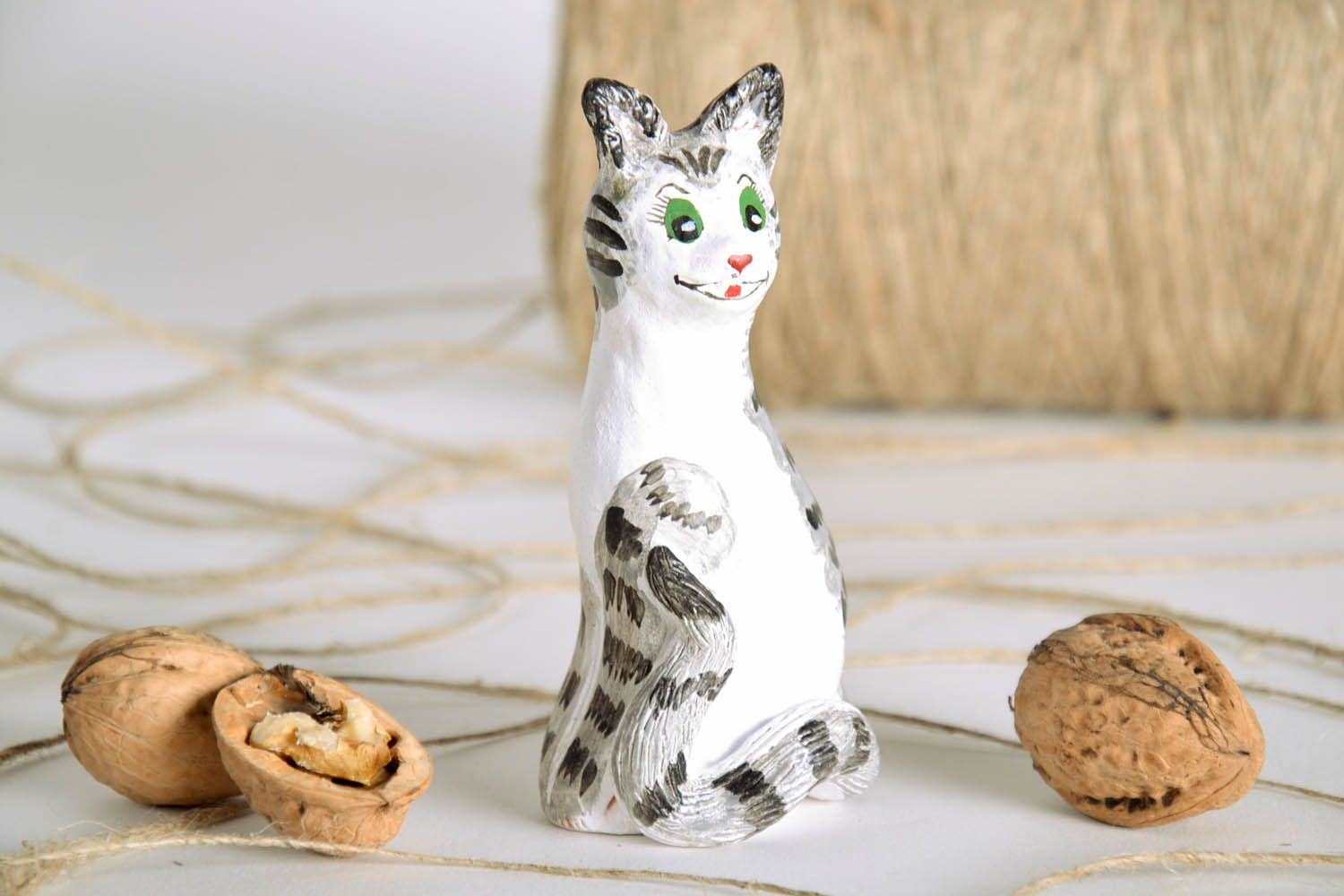 Ceramic figurine The Cat photo 1