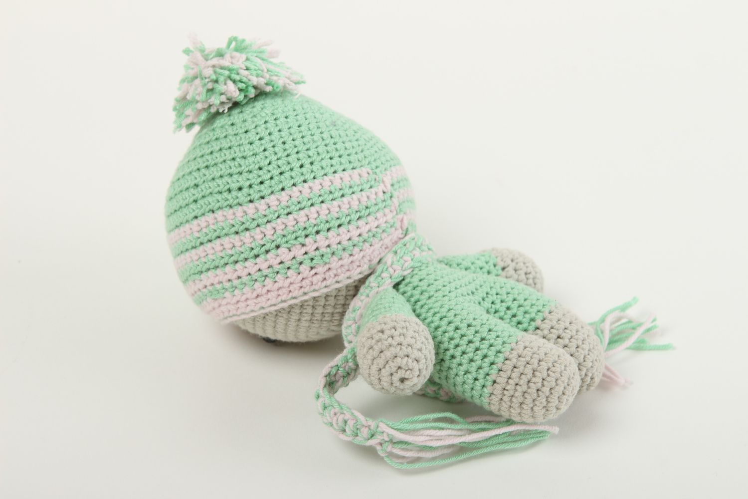 Peluche original juguete tejido a crochet hecho a mano regalo especial foto 4