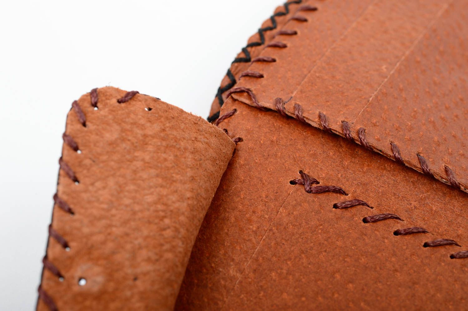 Handmade wallet designer wallet unusual gift leather purse present for man photo 5