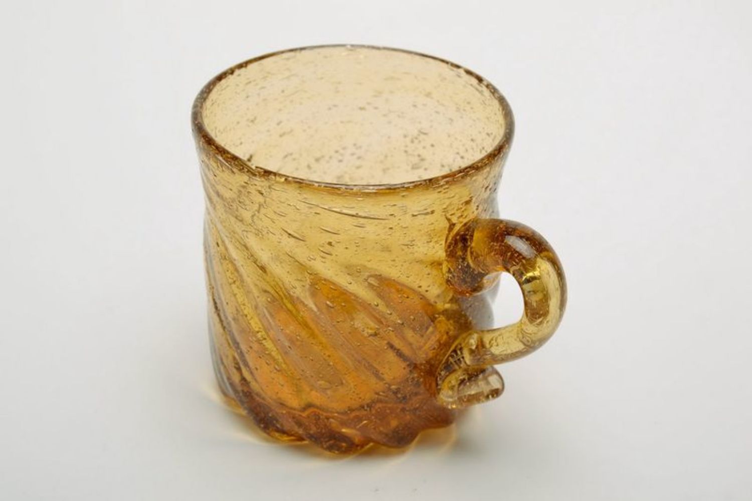 Glass mug for tea or coffee photo 2