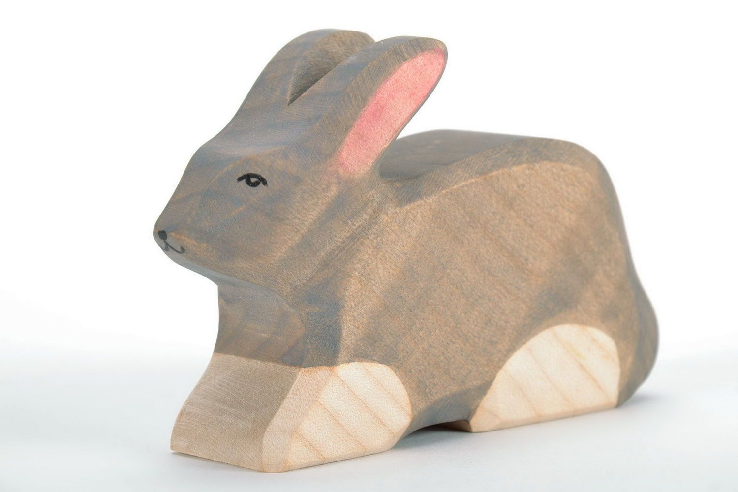 Wooden Figurine Rabbit photo 1