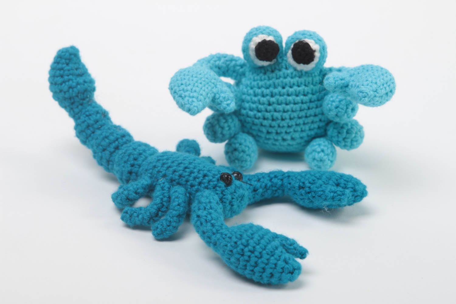 Häkel Kuscheltier Skorpion und Krebs Kuscheltier Spielsachen für Kinder foto 3