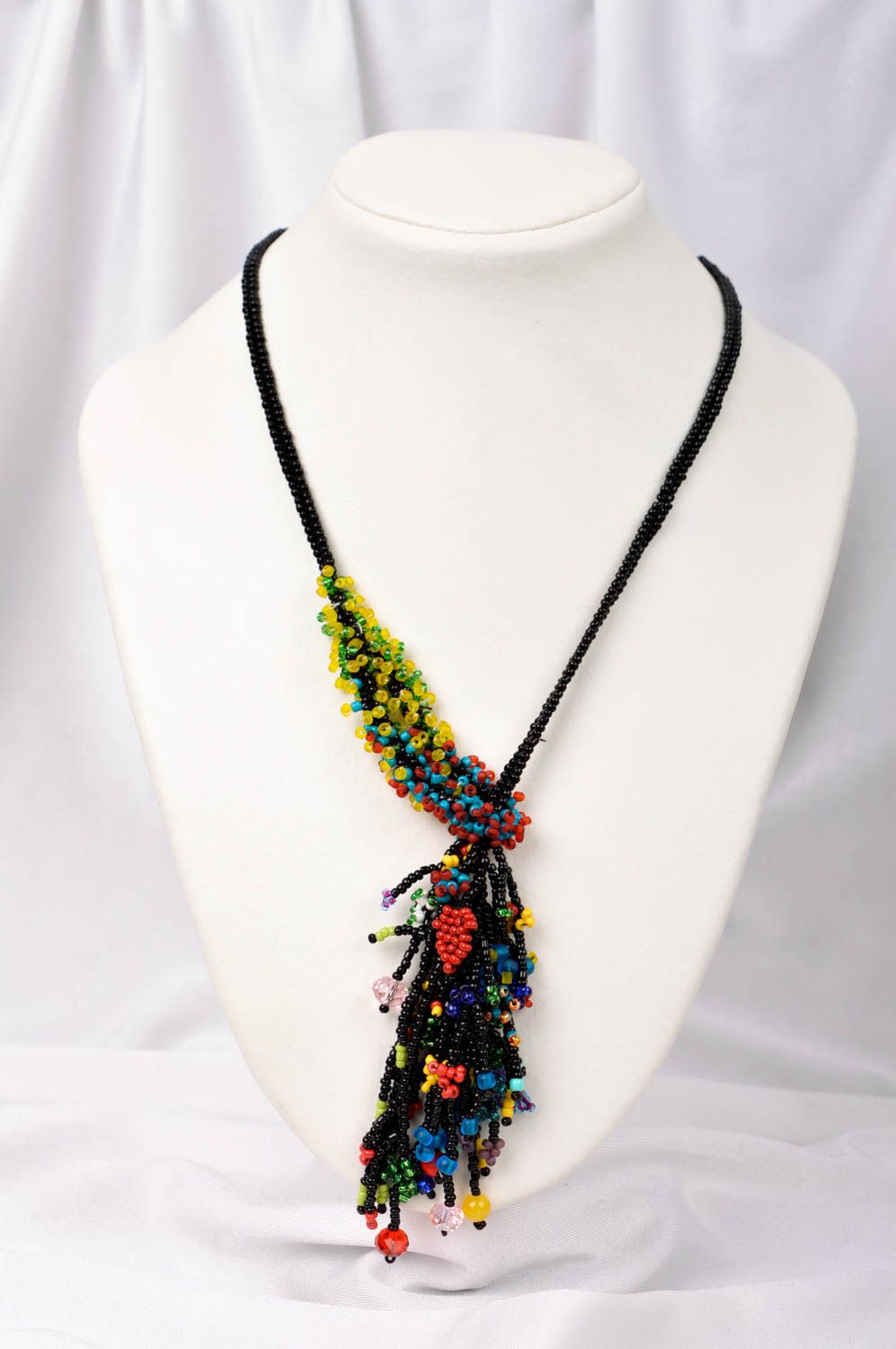 Handmade beaded necklace design beaded necklace fashion necklace gift for girls photo 1