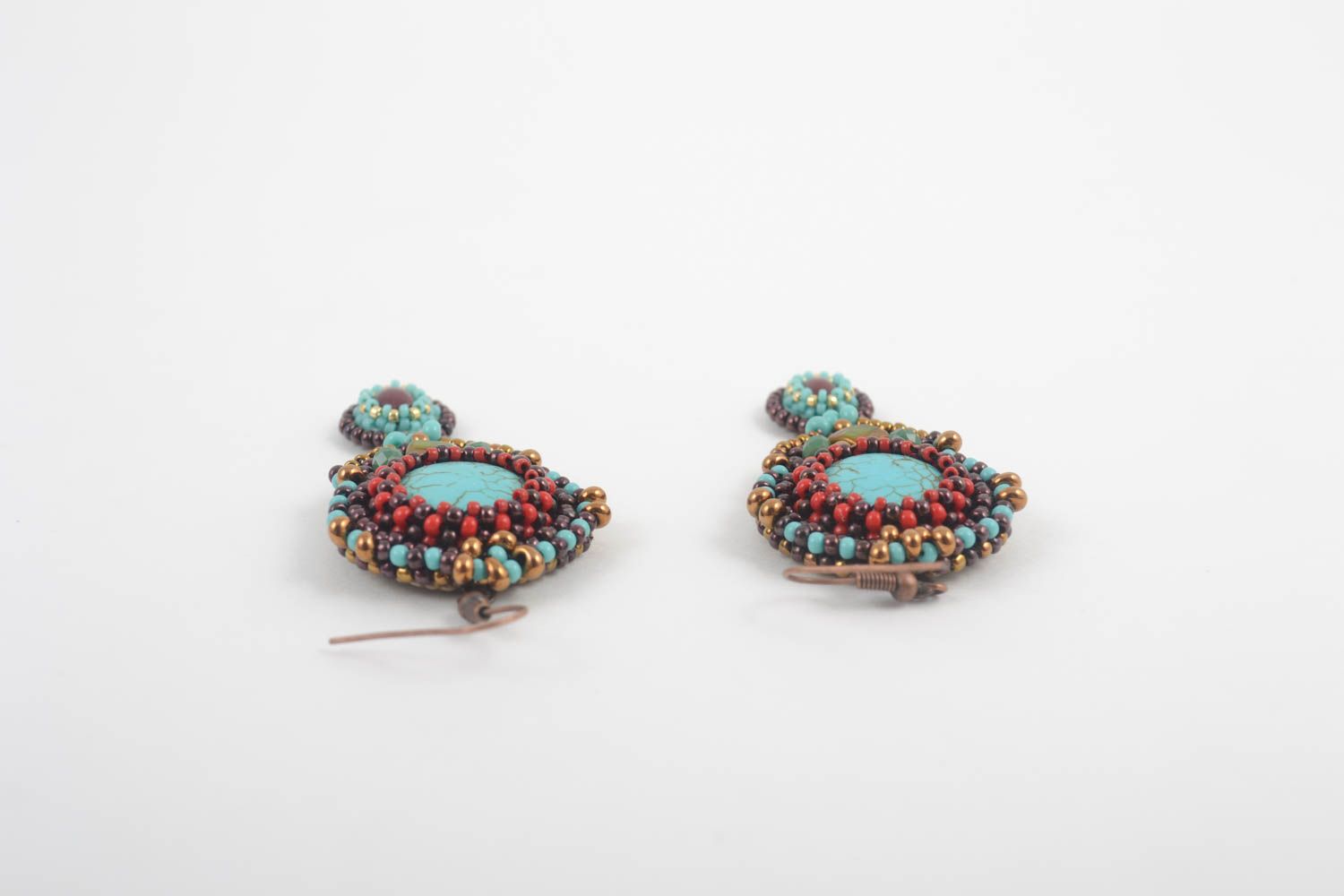 Juwelier Modeschmuck Handmade Ohrringe Geschenk für Frauen Modeschmuck Ohrringe foto 3