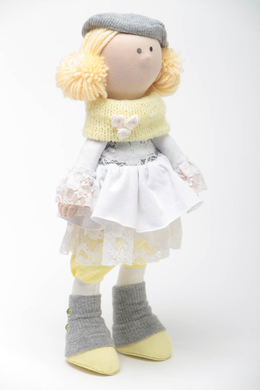 Puppe handgemacht Design Puppe Haus Deko Idee Geschenk für Frau schön  foto 2