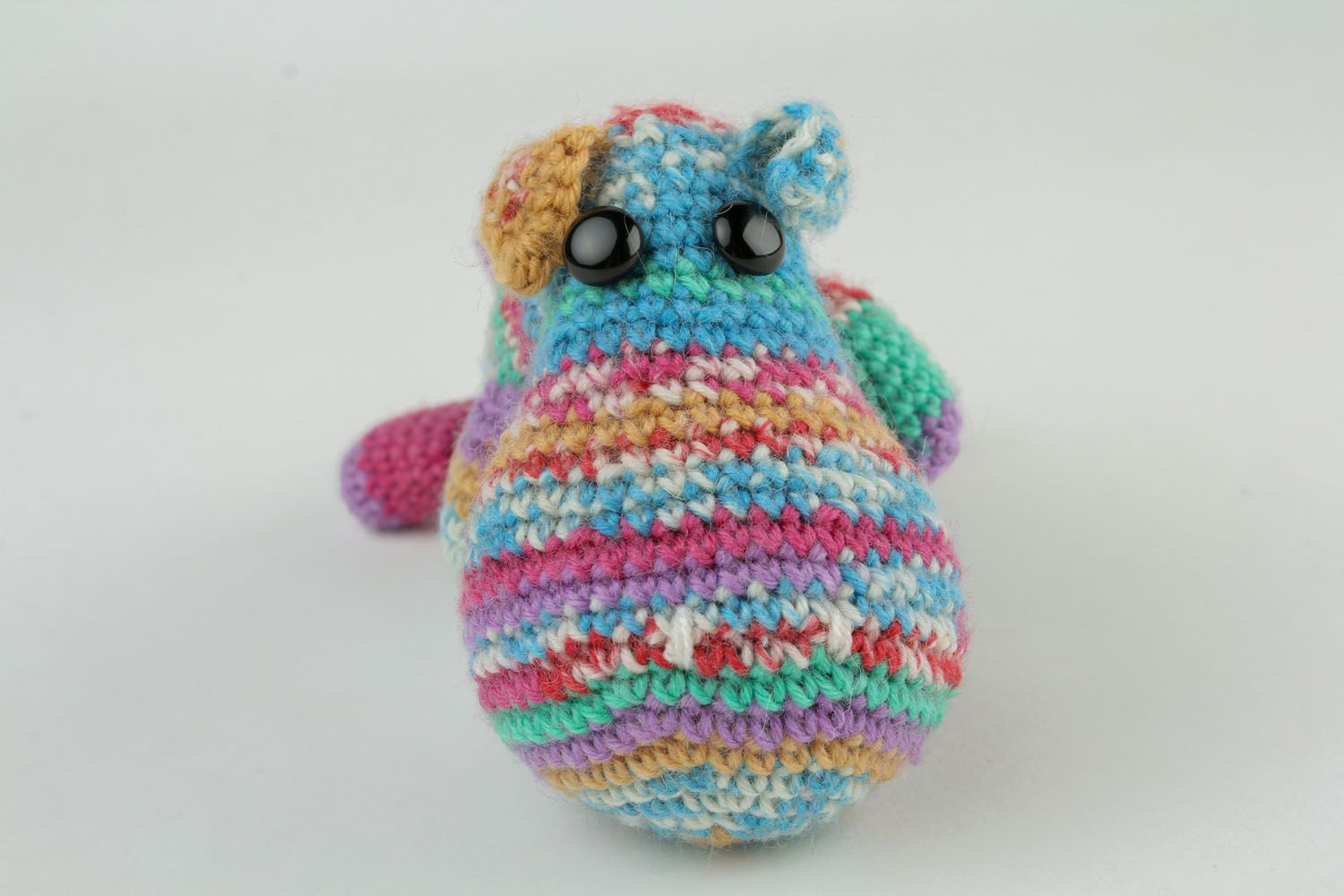 Crocheted toy Hippo photo 2