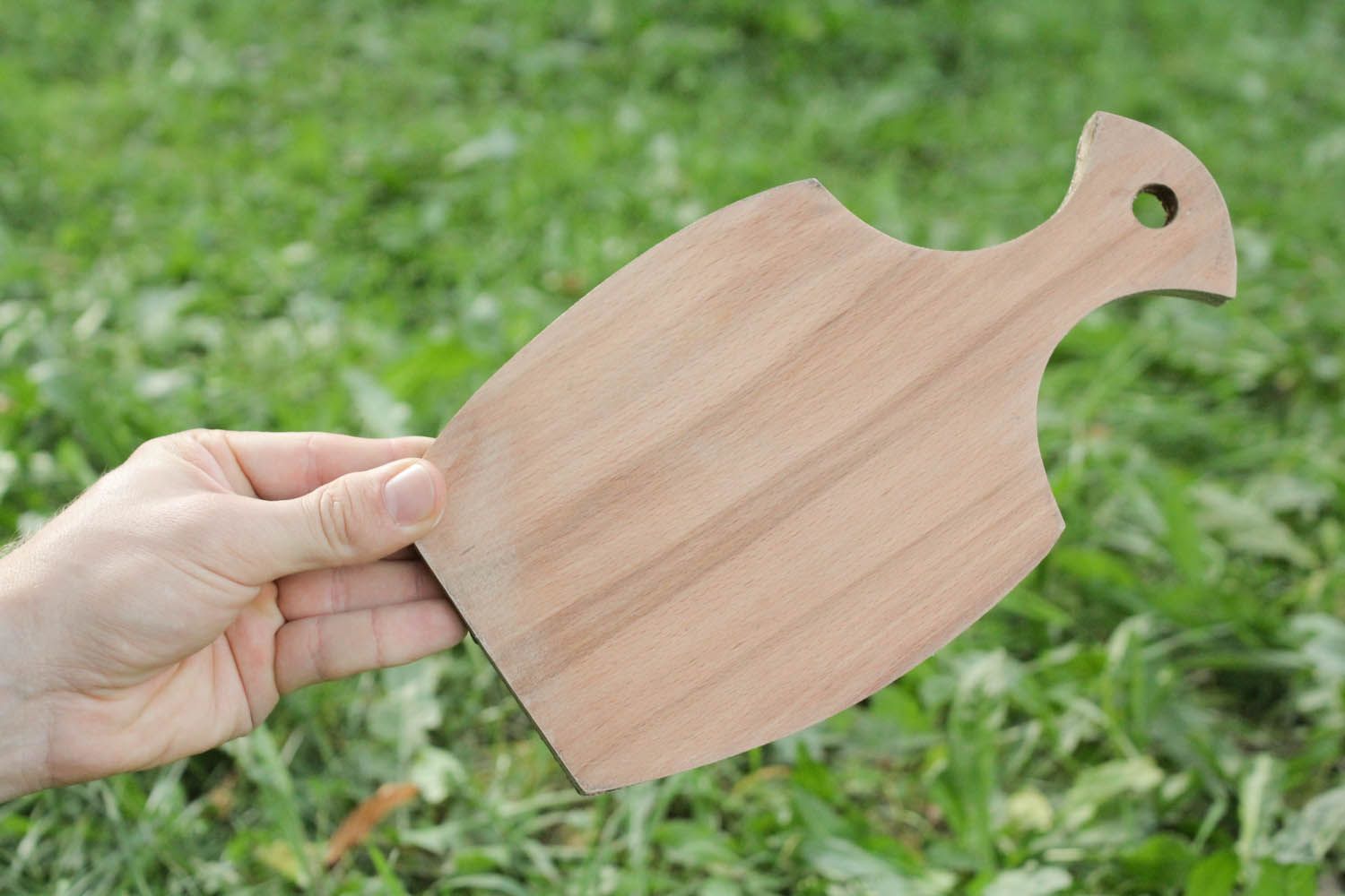 Planche à découper décorative en bois faite main photo 3