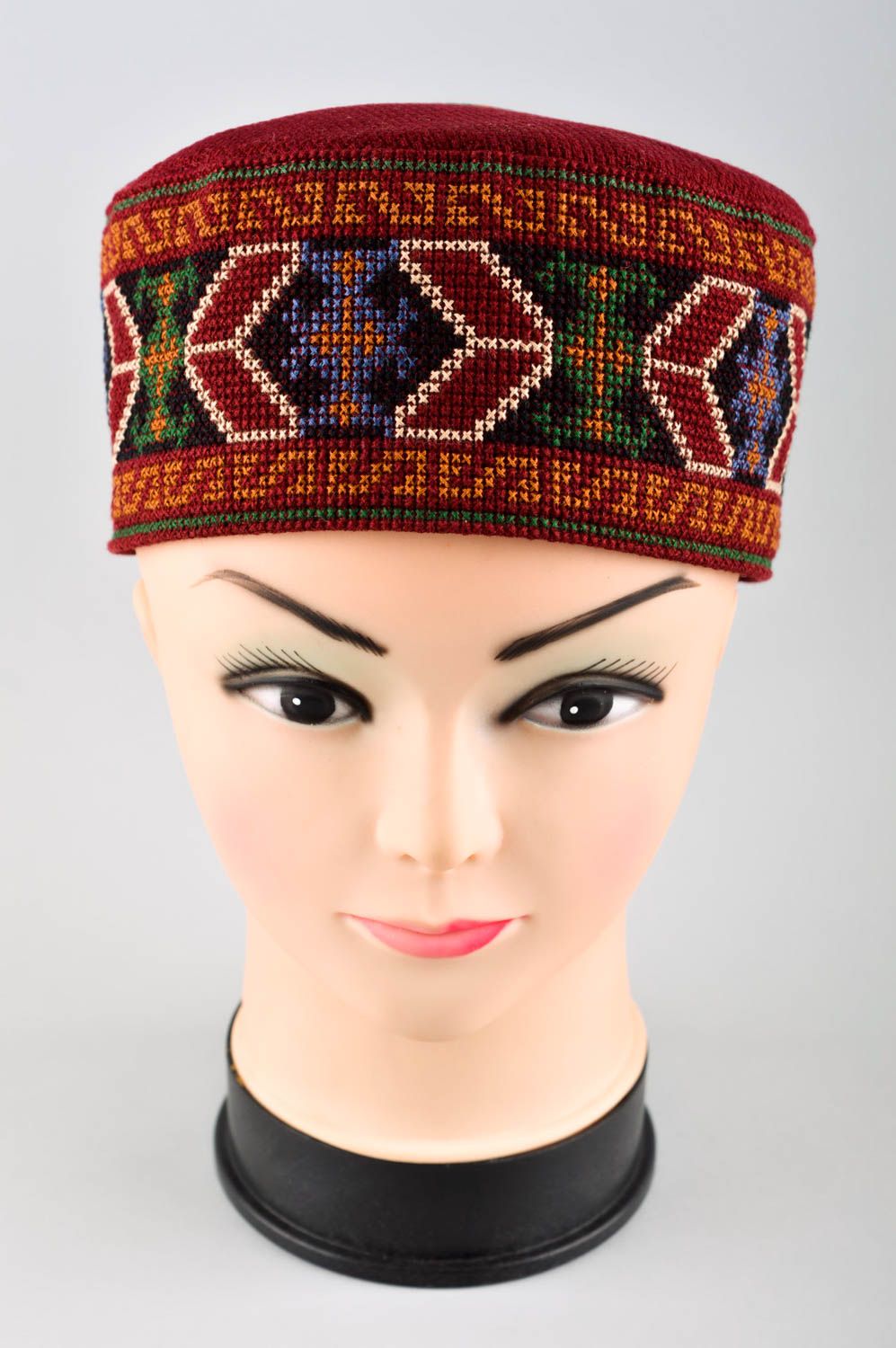 Handmade mens hat textile hat design warm headwear ideas fashion accessories photo 2