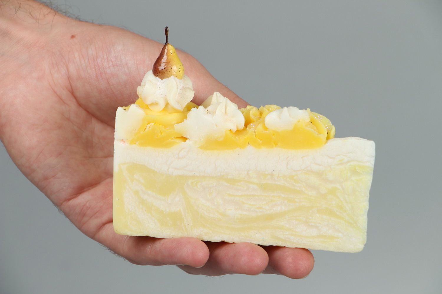 Натуральное мыло ручной работы Кусок торта фото 4