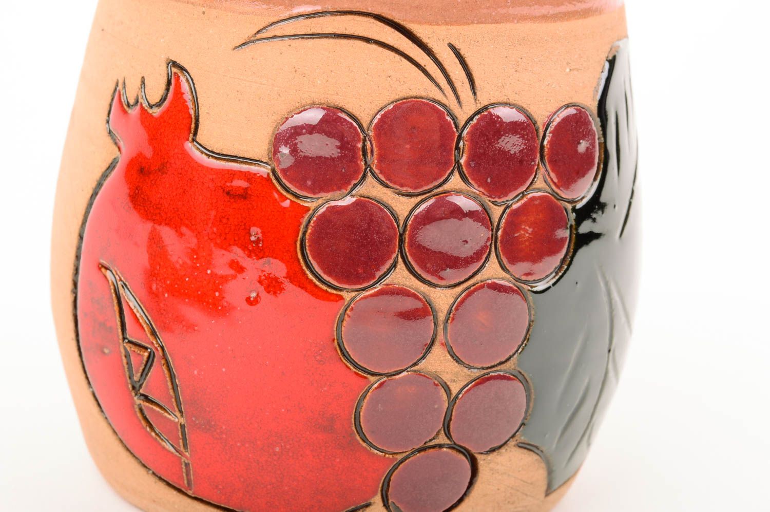 Handmade Keramik Geschirr Küchen Zubehör originelle Geschenke Keramik Tasse bunt foto 5