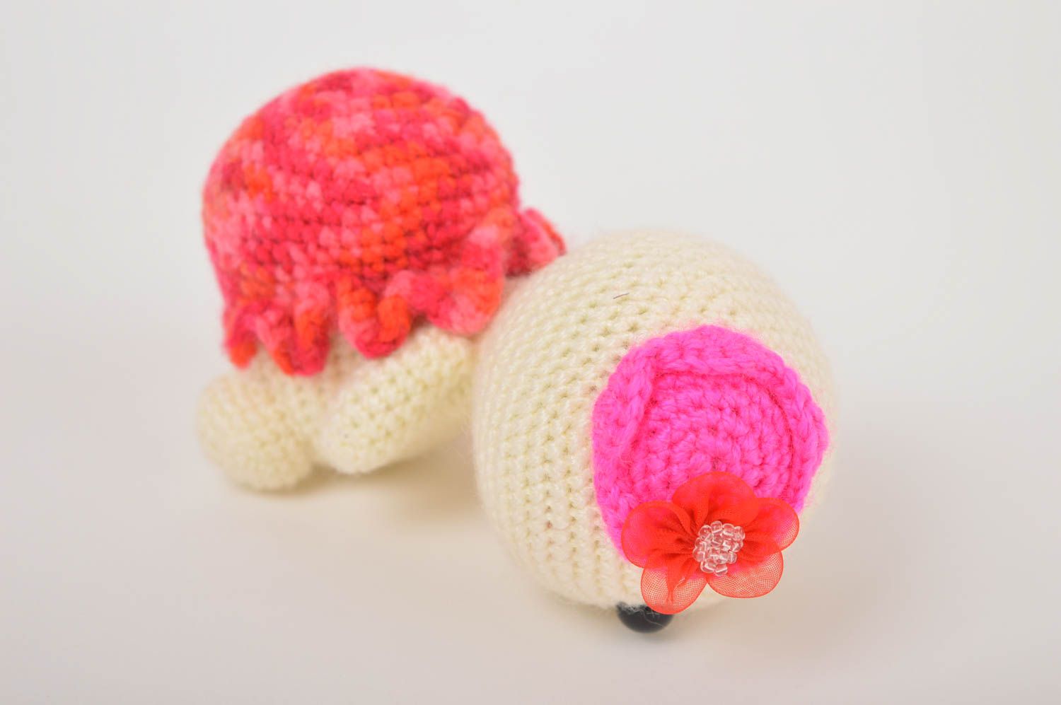 Designer beautiful toy handmade crocheted toy for babied nursery decor photo 4