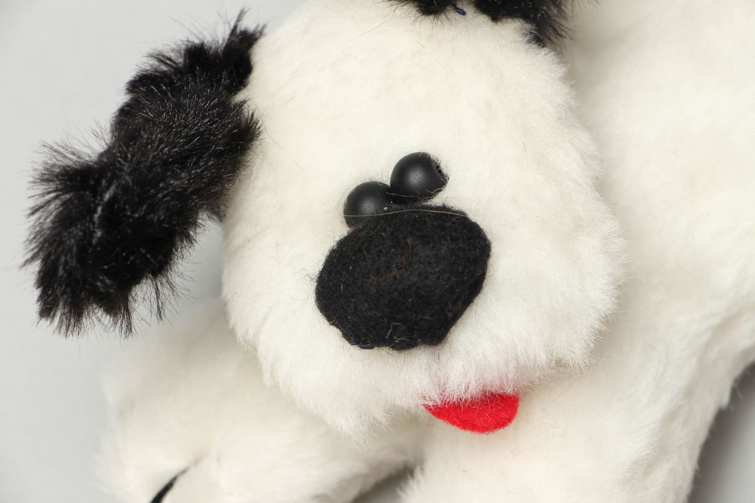 Soft fur toy for a gift Puppy photo 2