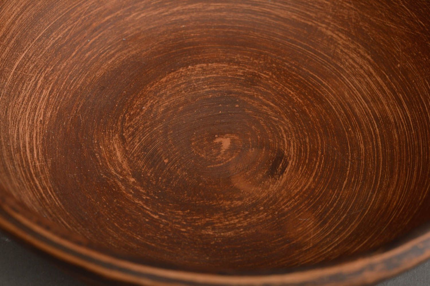 Bol en argile fait main grand vaisselle originale de créateur ethnique photo 5