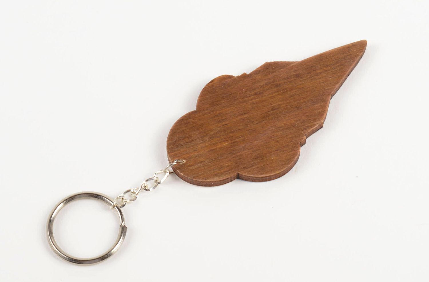 Llavero artesanal accesorio para llaves de contrachapado regalo original foto 2