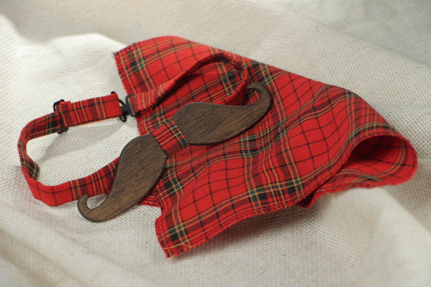 Corbata de lazo y pañuelo de bolsillo  foto 5