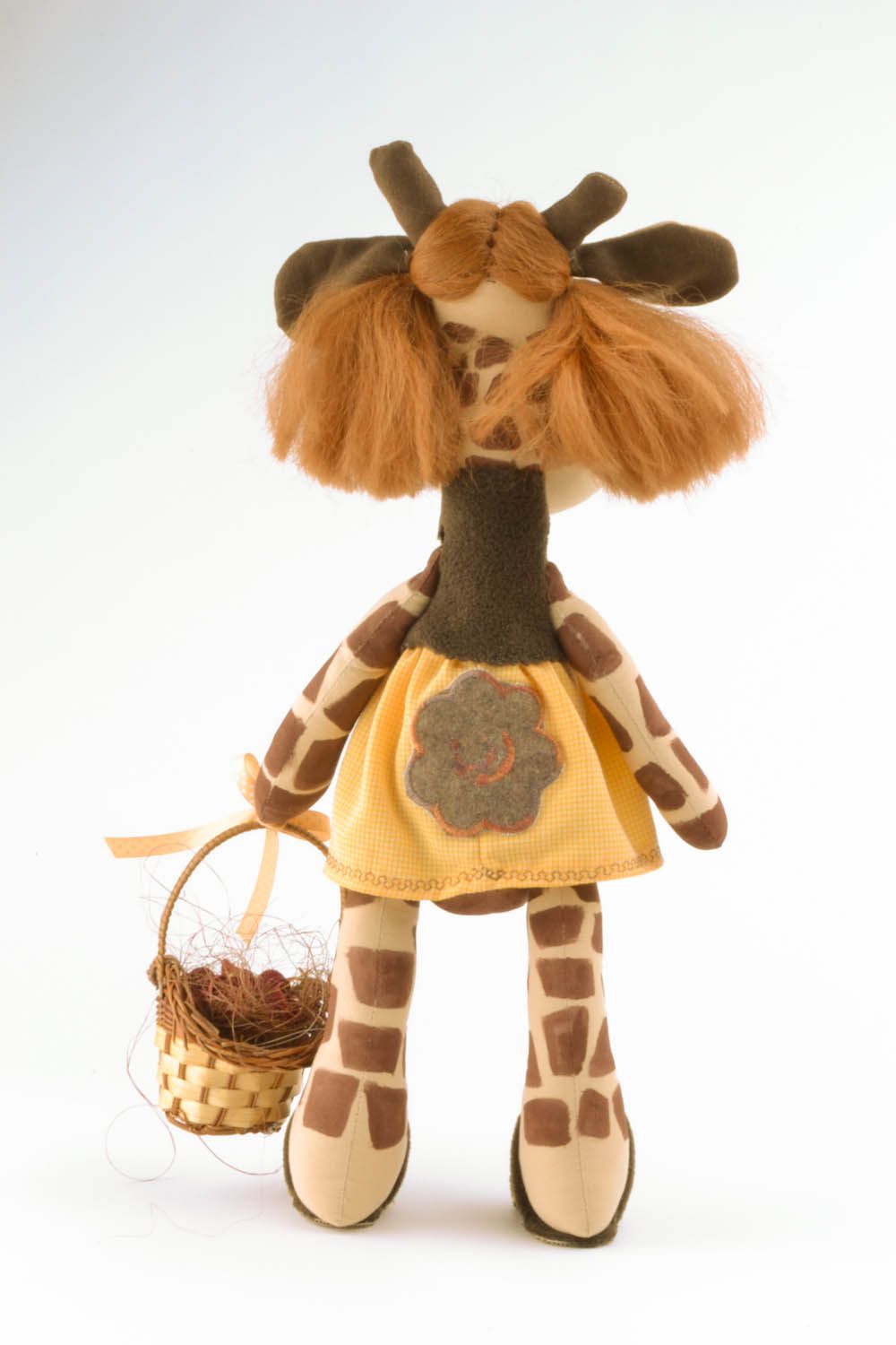 Текстильная игрушка Жираф фото 4