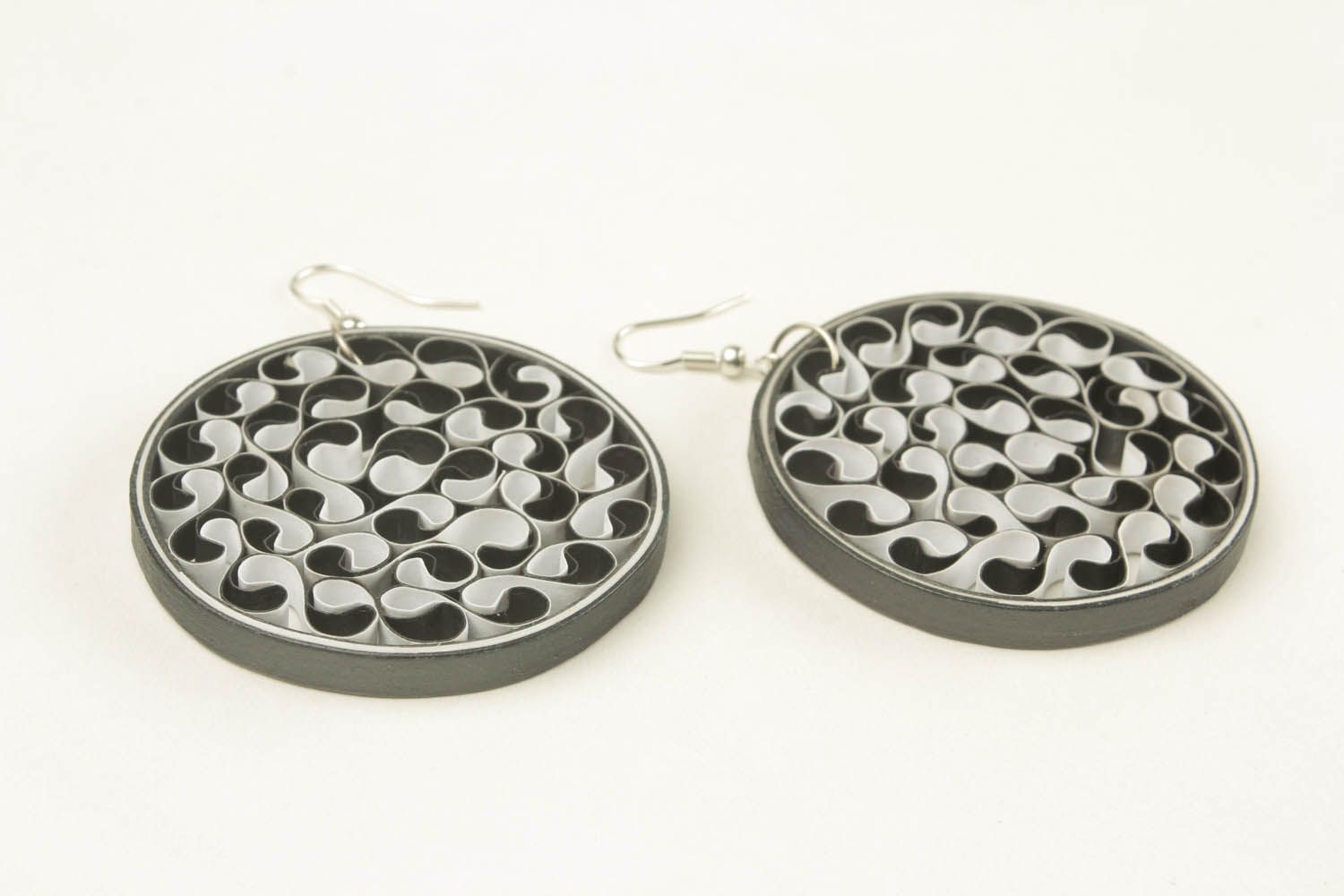 Paper earrings for quilling photo 4