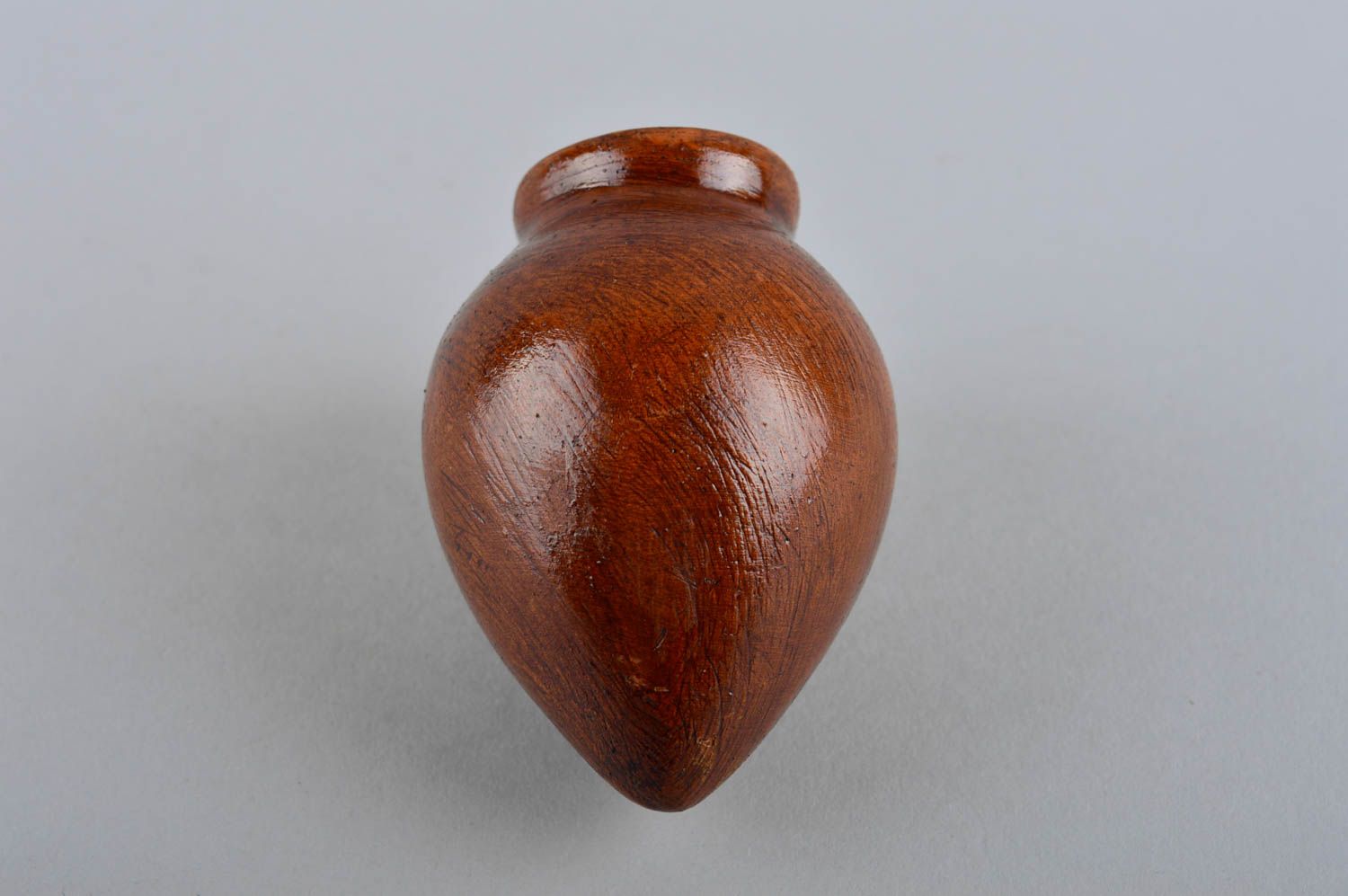 Глиняный кувшин ручной работы емкость для питья стакан для вина из керамический фото 4