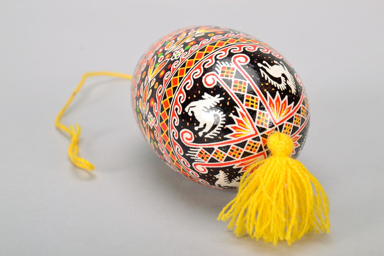 Пасхальное яйцо в виде подвески фото 4