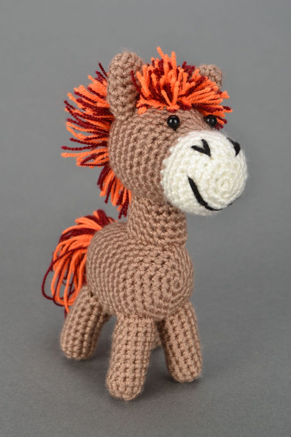 Homemade crochet toy Horse photo 1