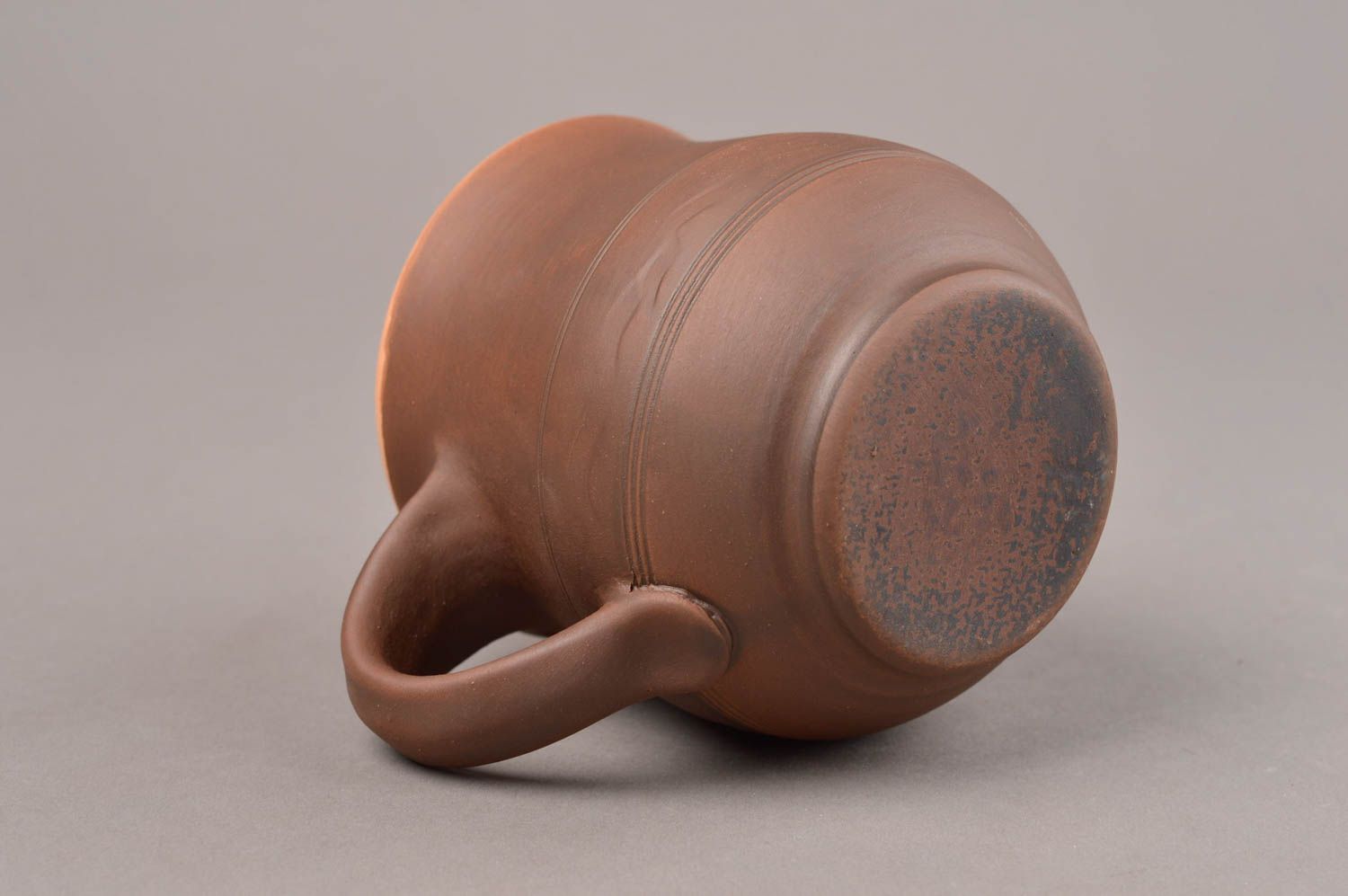 Handmade Ton Tasse mit Ornament im Ethno Stil in Modellierung und Gießtechnik  foto 8