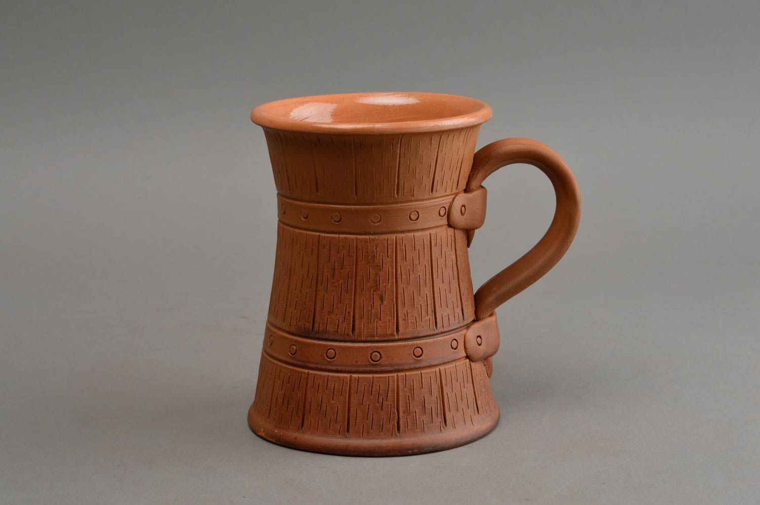 Beautiful handmade ceramic beer mug clay beer mug ideas handmade pottery photo 2