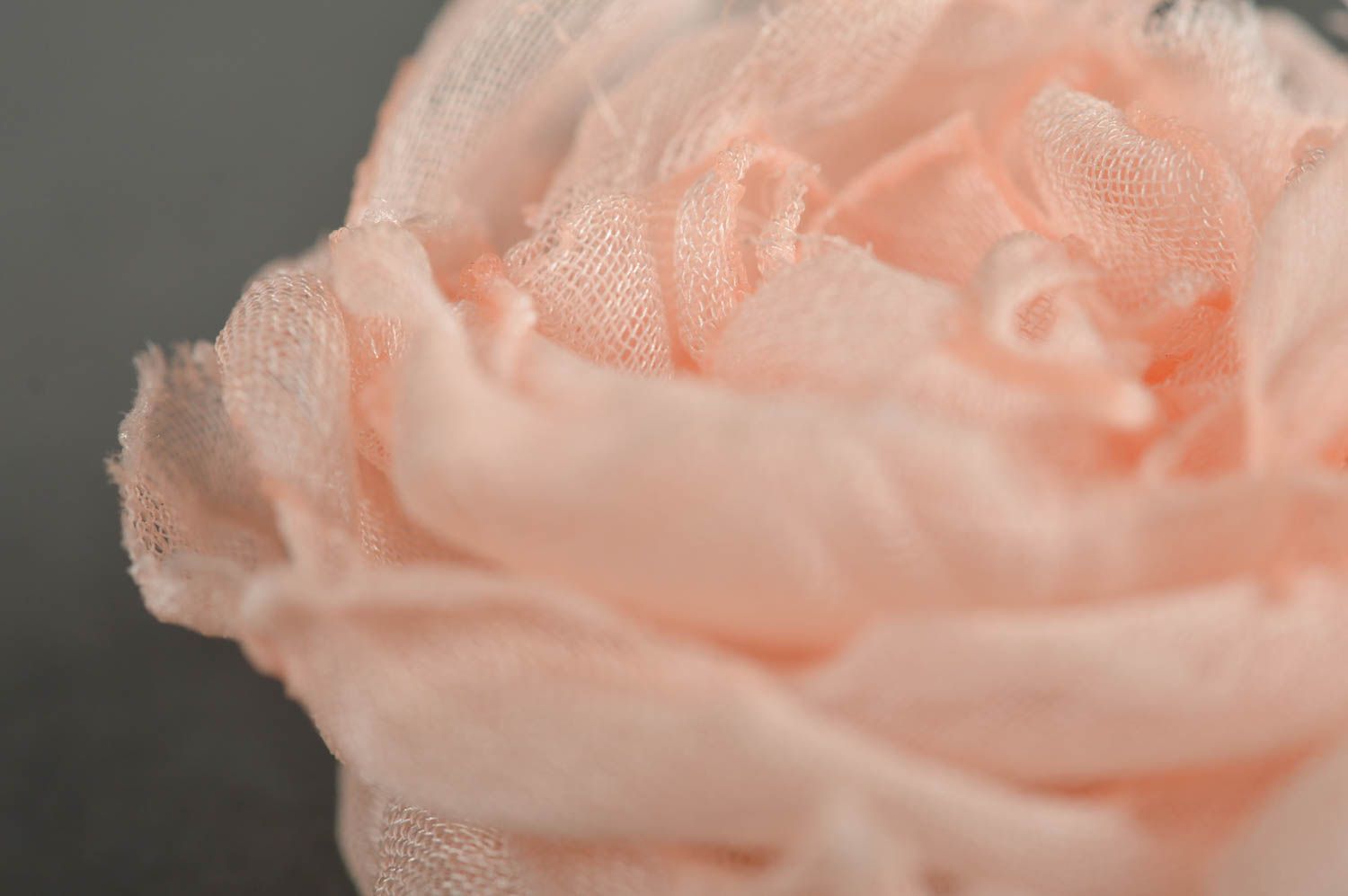 Blume Haarspange handmade in Rosa Damen Modeschmuck Accessoire für Haare schön foto 4