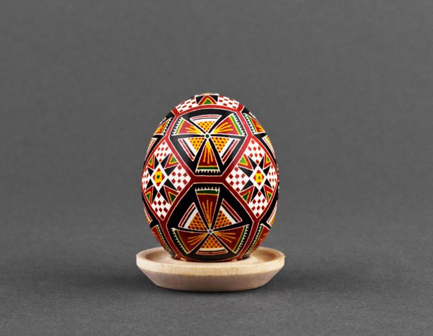 Huevo de Pascua pintado “Molino de viento” foto 3
