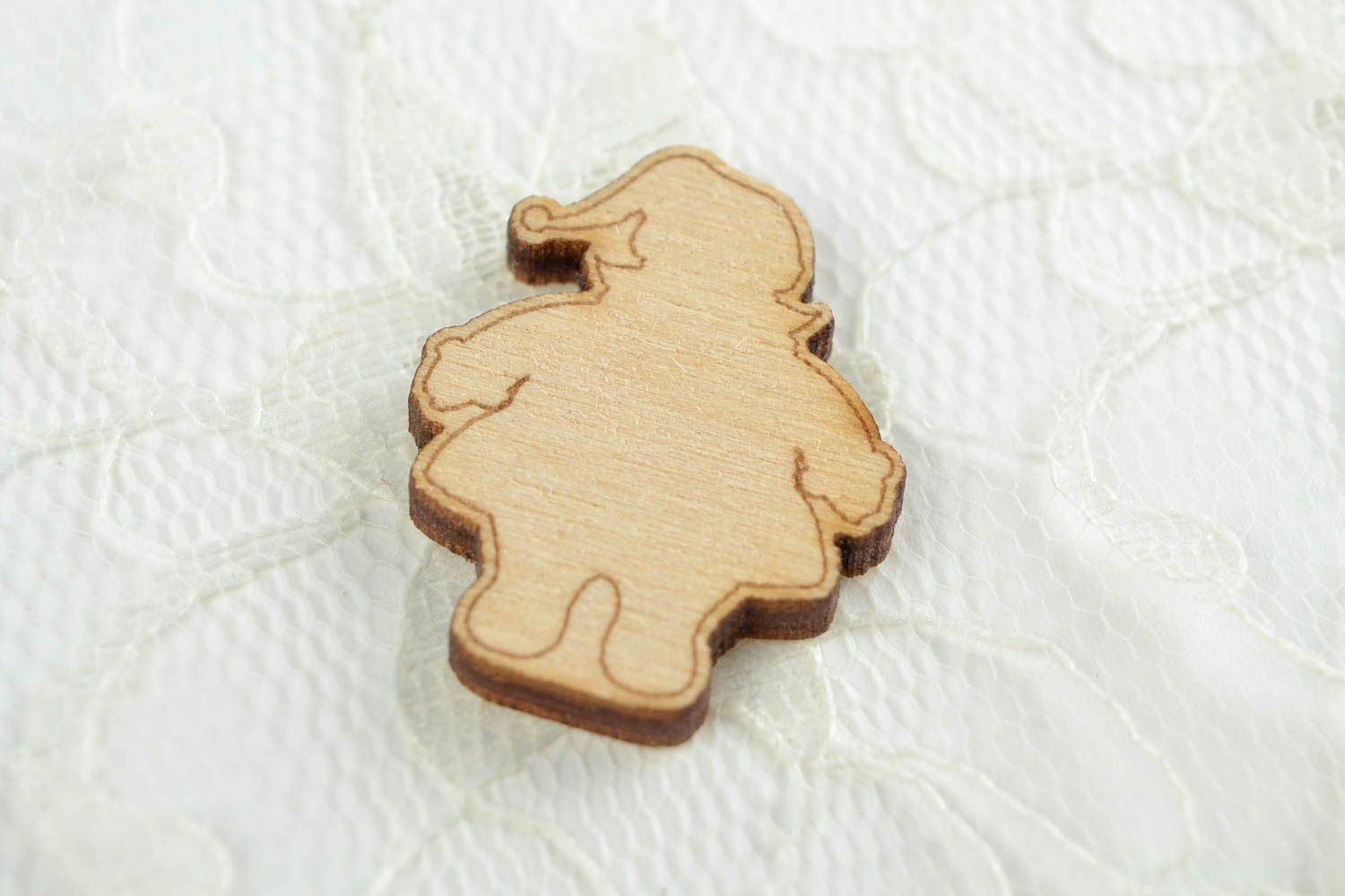 Cute handmade wooden blank plywood blank Christmas blanks for painting photo 1