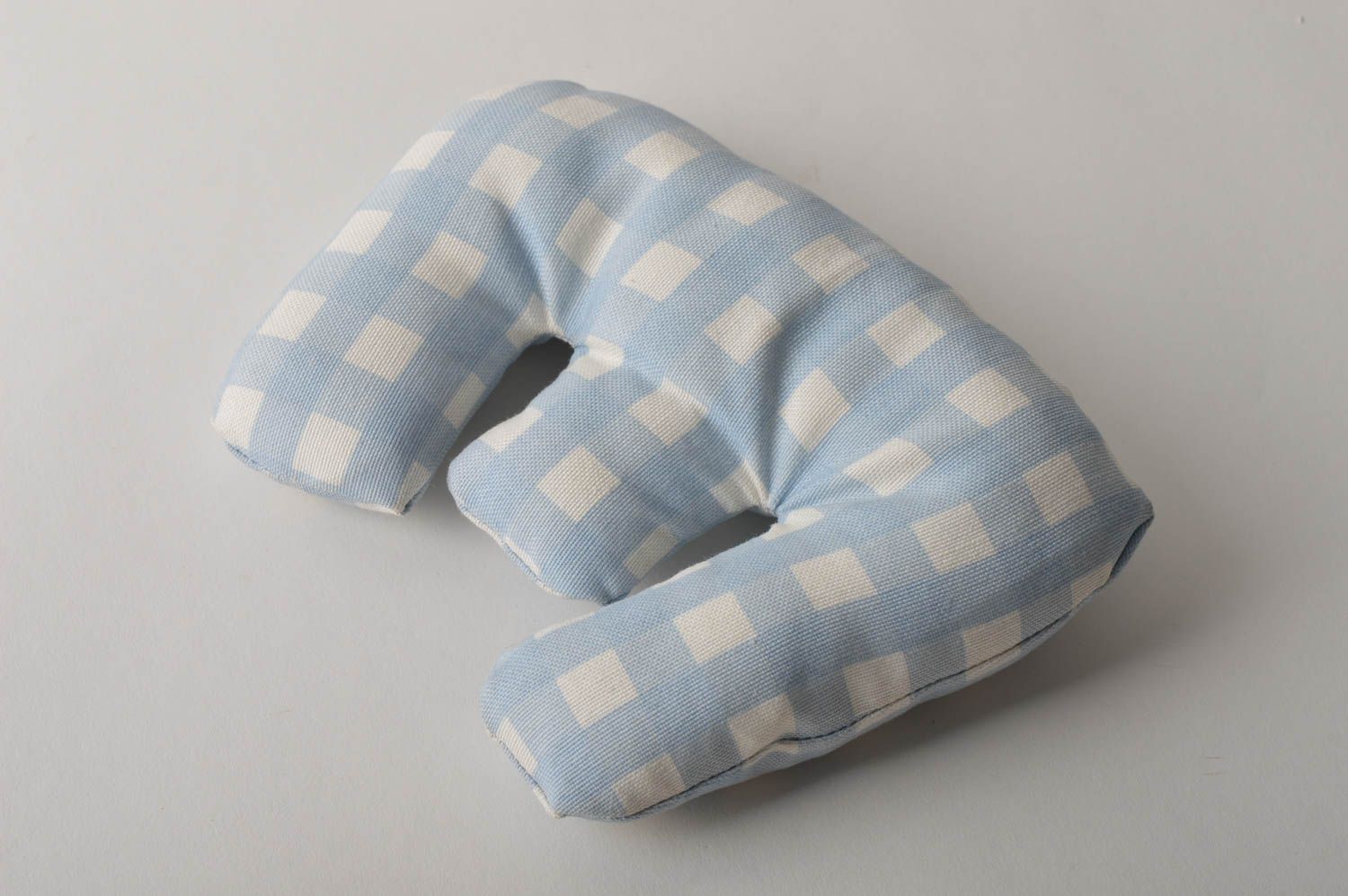 Декоративная подушка handmade хлопковая подушка-буква на диван мягкая буква Е фото 5
