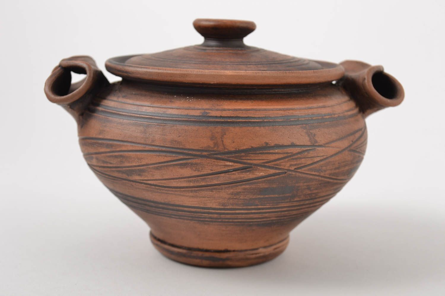 Beautiful handmade ceramic pot home goods kitchen supplies home ceramics photo 4