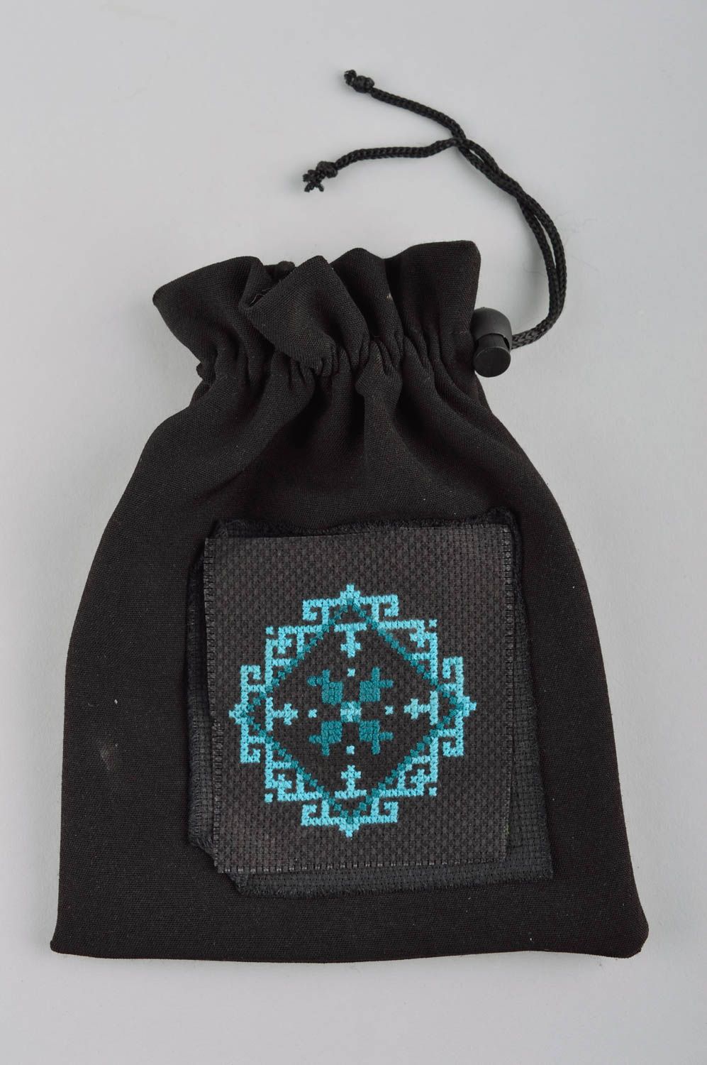 Stylish handmade fabric pouch beautiful textile purse luxury bags small gifts photo 5