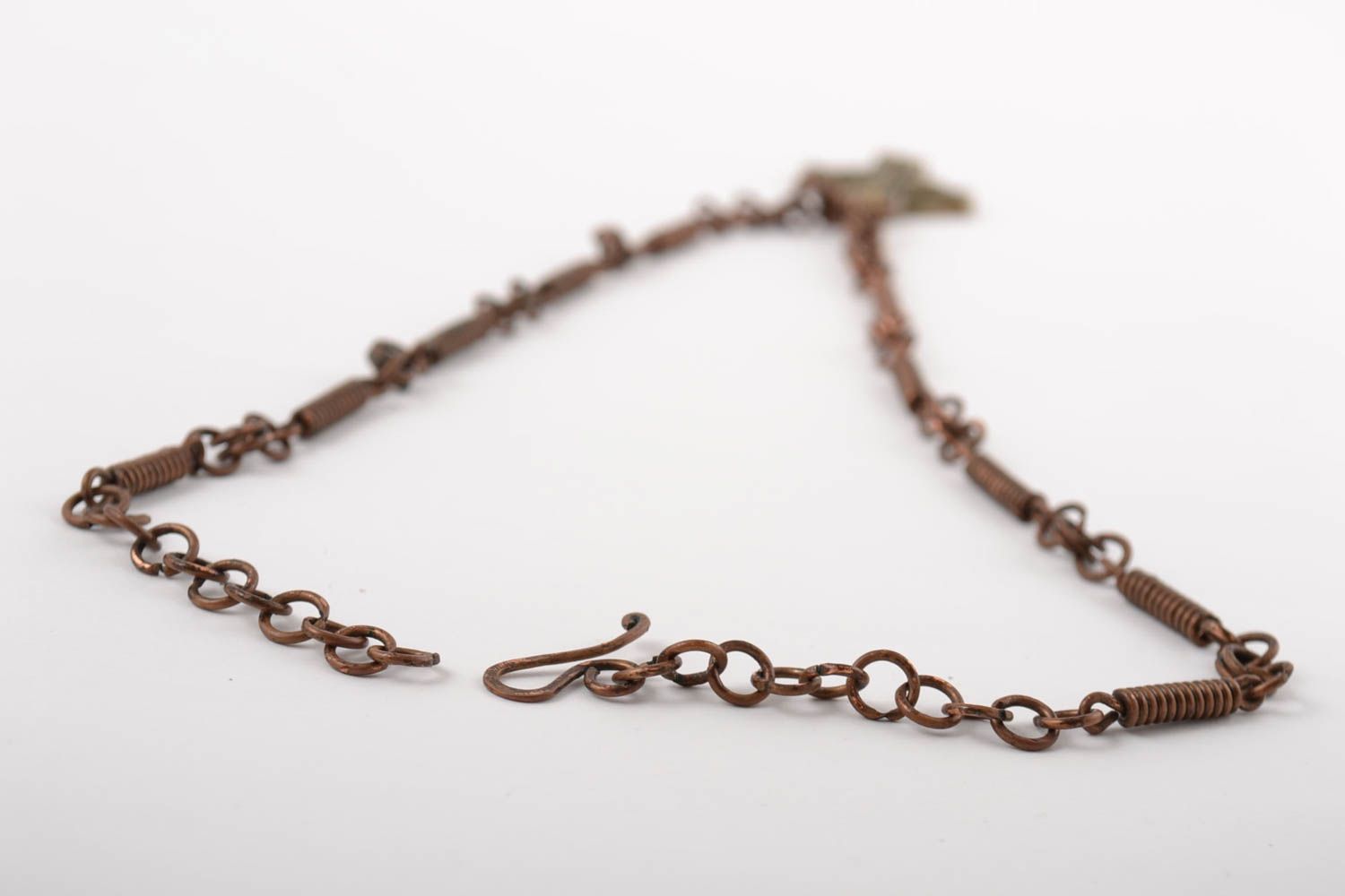 Handmade pendant copper jewelry unusual pendant for men gift ideas designer gift photo 2