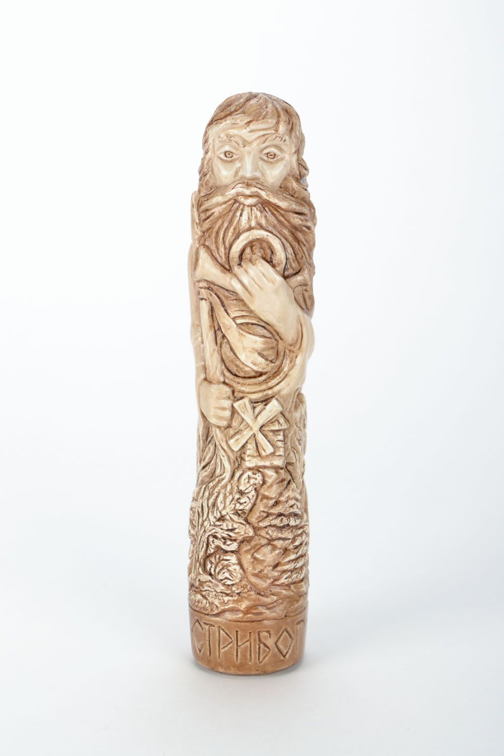 Plaster figurine of Slavic god Stribog photo 2