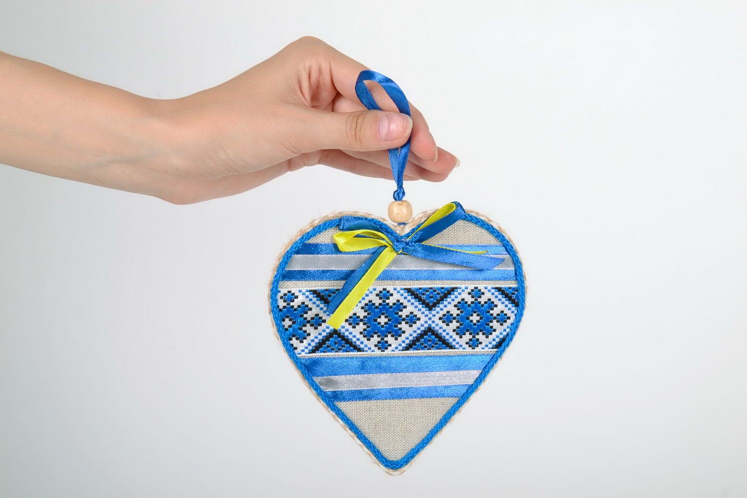 Charm From heart to heart with embroidery photo 5