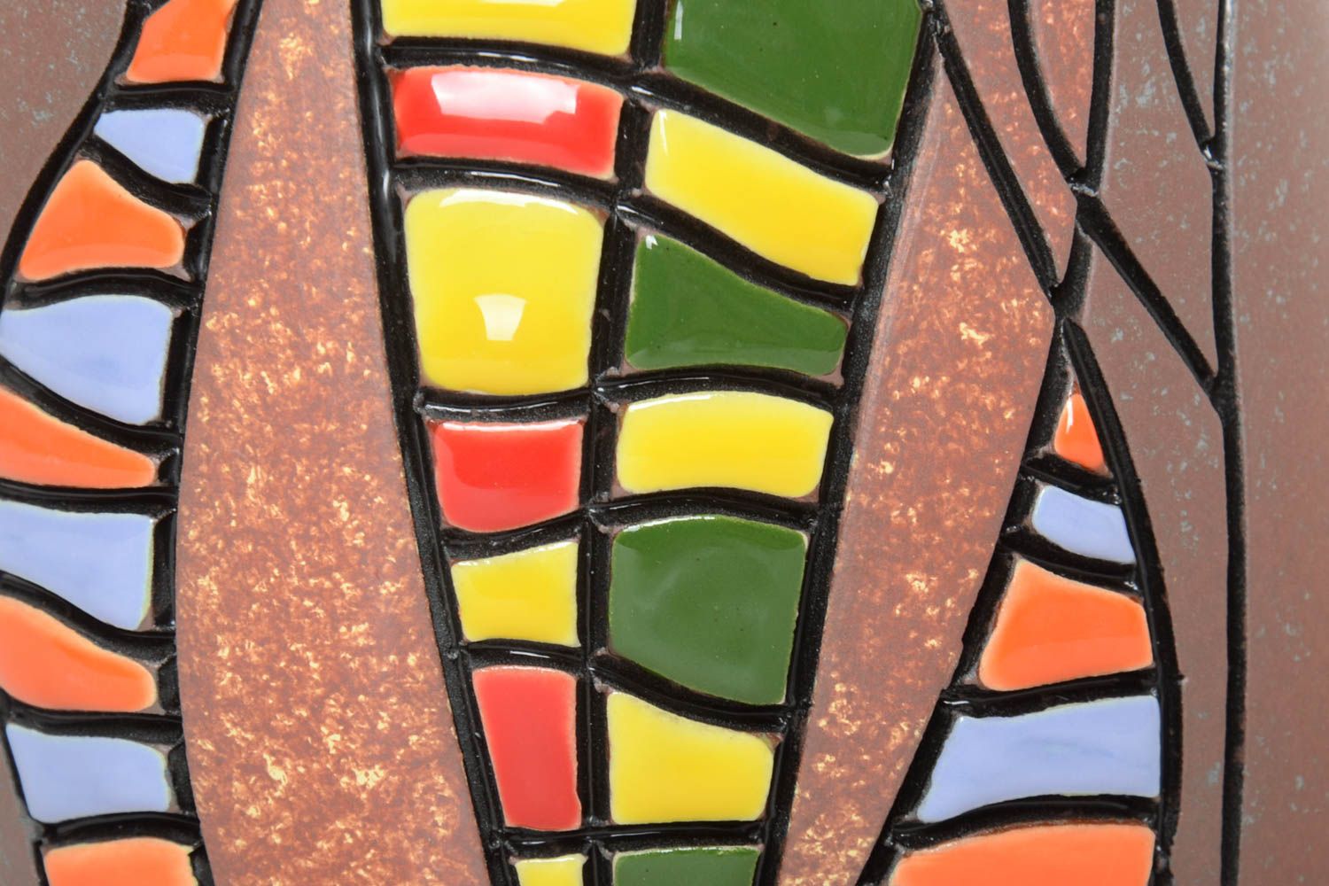 Сувенир ручной работы ваза для цветов эксклюзивный предмет интерьера фантастика фото 3
