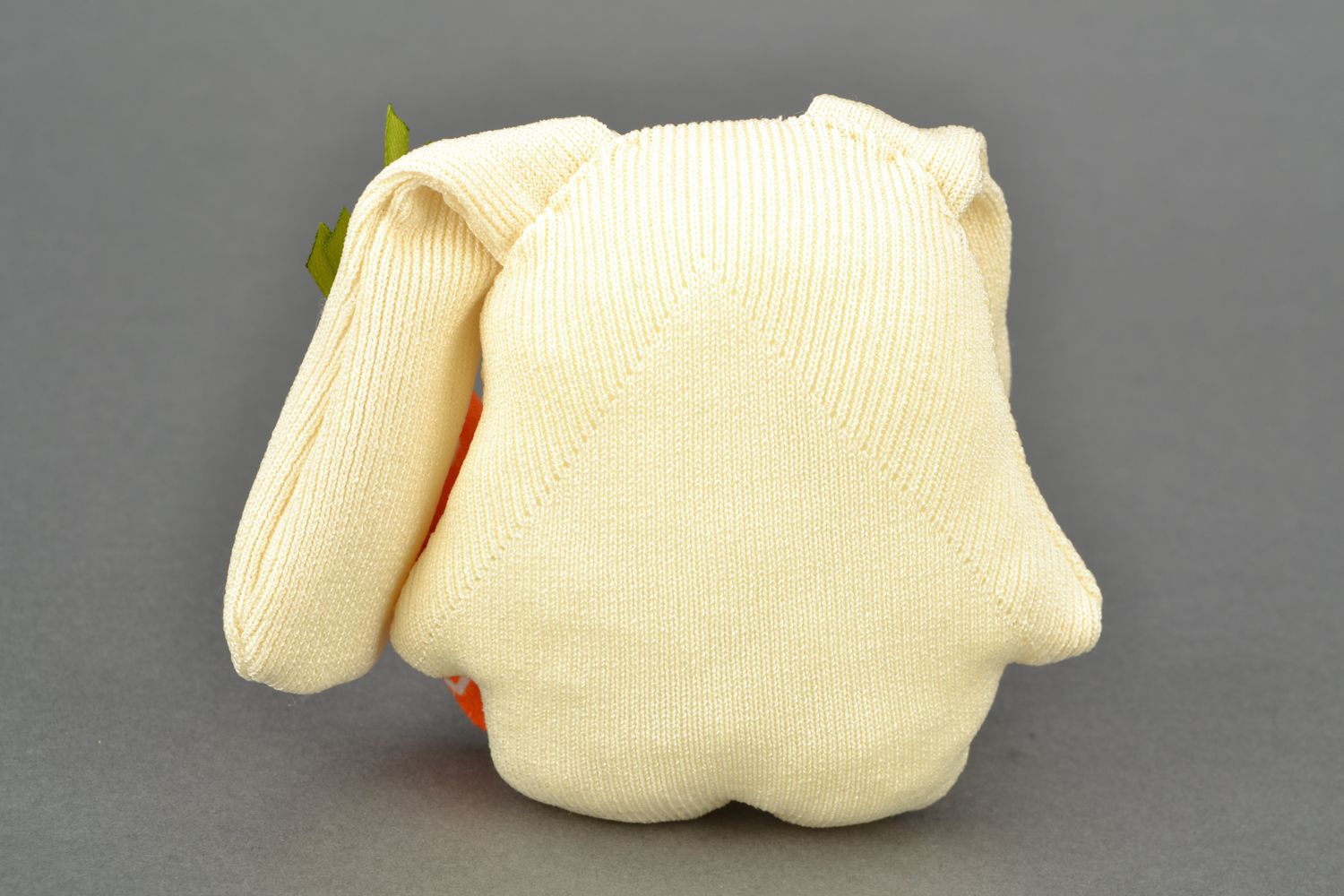 Small fabric soft toy hare photo 5