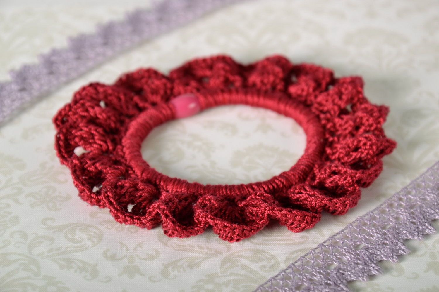 Knitted Scrunchy  photo 2