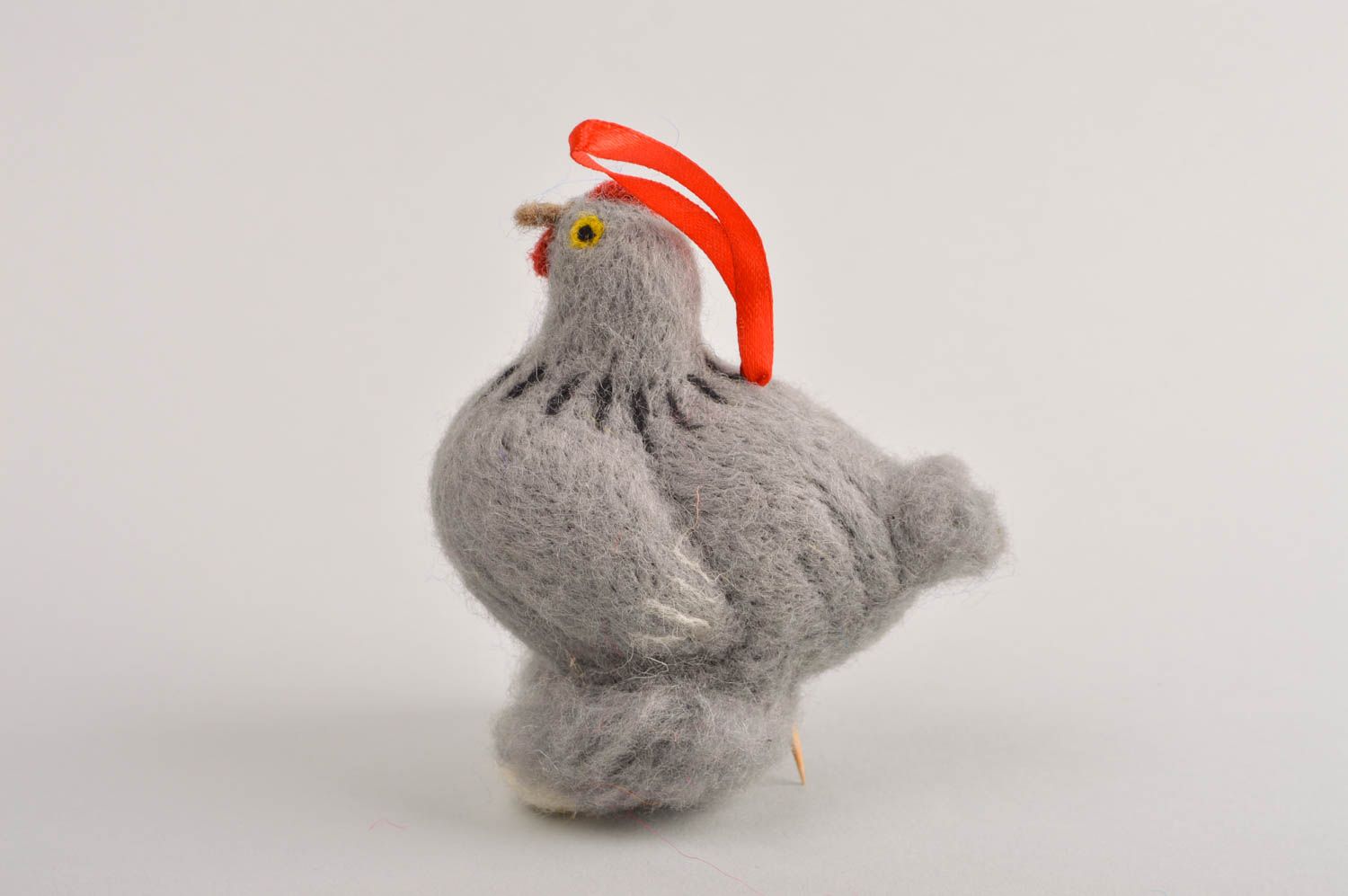 Kuscheltier Huhn handmade Designer Geschenk knuddeliges natürliches Spielzeug  foto 3